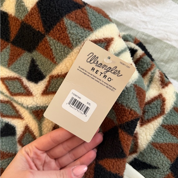 Wrangler Multicolor Fleece Jacket - Picture 4 of 4